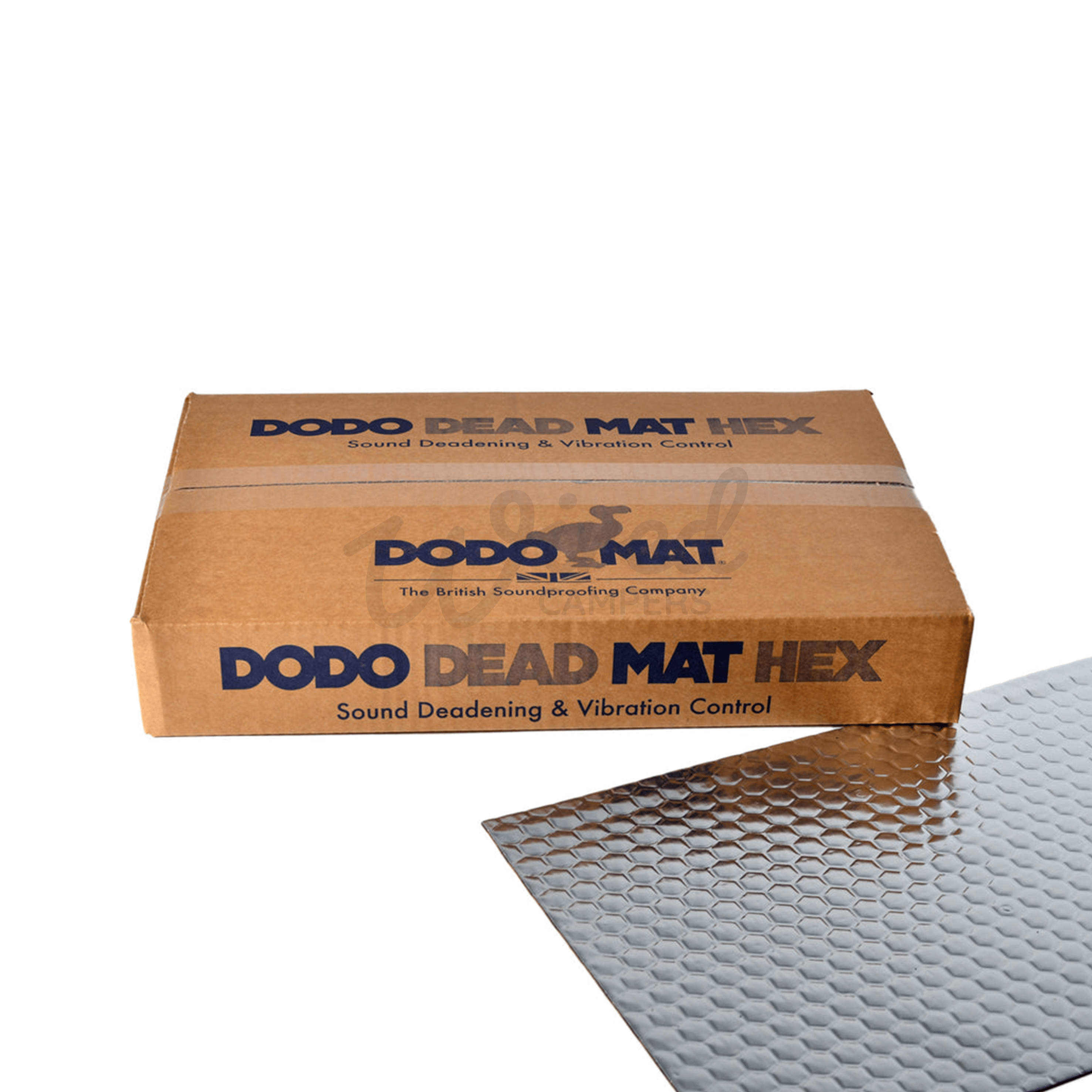 Wired Campers Limited Dodo Mat DEADN Hex 1.8mm Butyl Sound Deadening - 20 Sheets