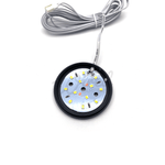Load image into Gallery viewer, Wired Campers Limited Linkable Black 12V DC Warm White LED SMD Ceiling Lights - Surface Mount
