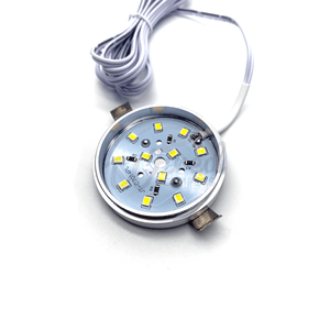 Wired Campers Limited Linkable Silver 12V DC Warm White LED SMD Ceiling Lights - Recess Mount
