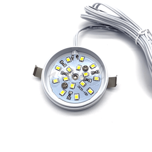Wired Campers Limited Linkable White 12V DC Warm White LED SMD Ceiling Lights - Recess Mount