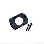 Cargar imagen en el visor de la galería, Wired Campers 12V Accessories One 12V Accessory ABS Black Plastic One / Two Hole Mounting Plate
